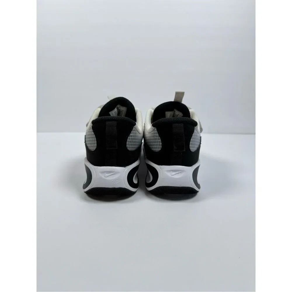 Nike Air Max Boys/Girls Running Shoes White Black Size 3Y - Picture 4 of 9